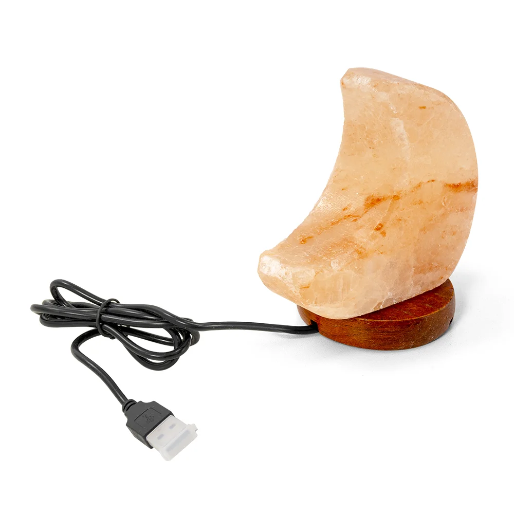 Соляная лампа Барри Луна (Barry Moon) с USB