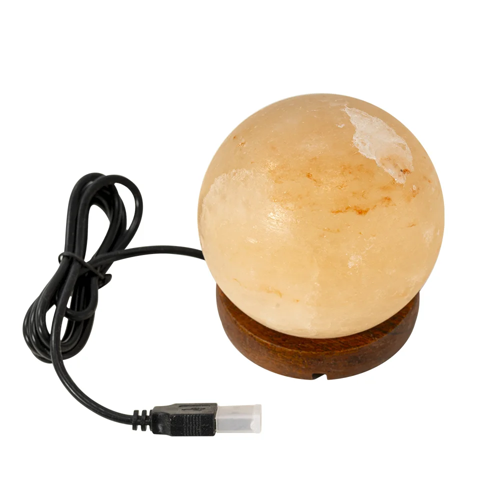 Соляная лампа Барри Шар (Barry Globe) c USB