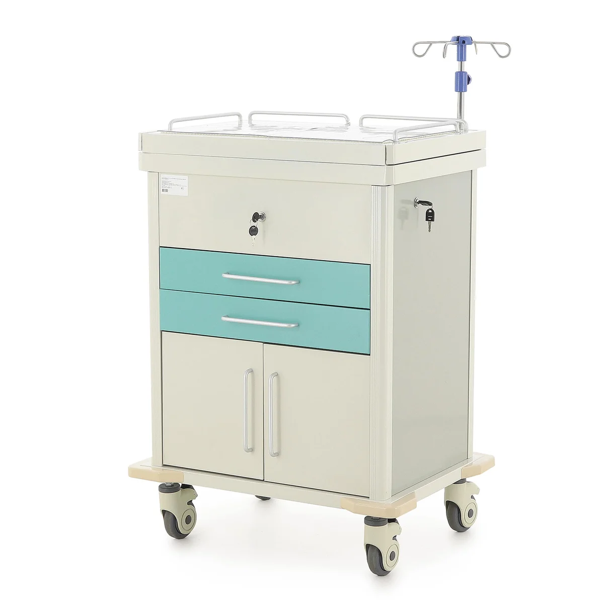 Тележка медицинская Med-Mos ЕТ016 ТМ-009АН-00 для экстренной помощи и реанимации