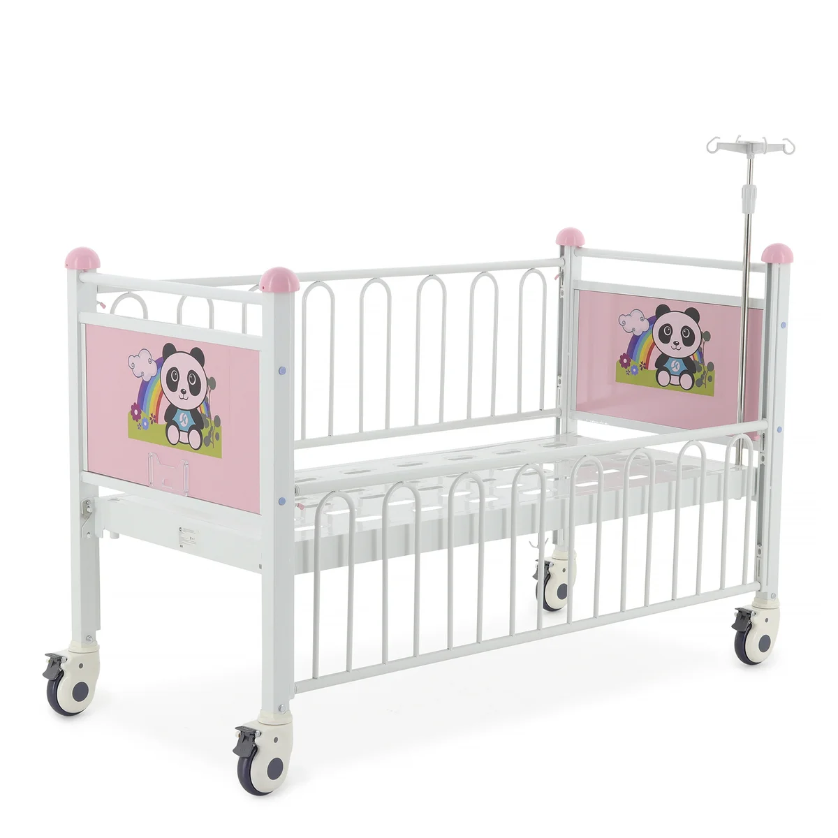 Кровать механическая детская Med-Mos DM-0124 (ABS) розовый