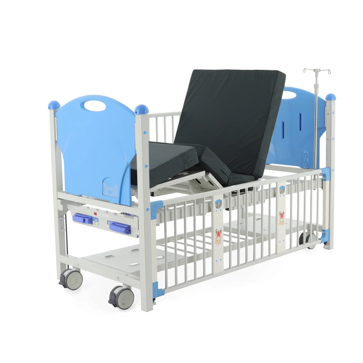 Кровать механическая подростковая Med-Mos DM-2218 (ABS) синий